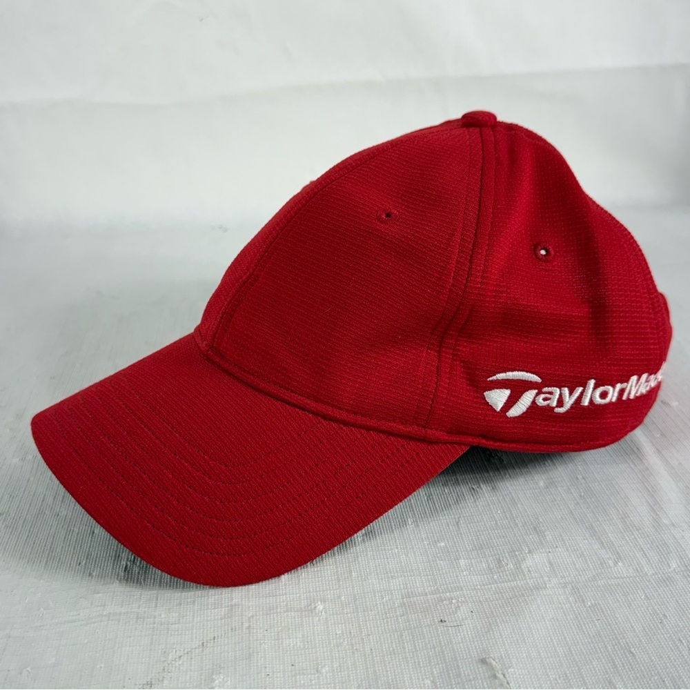 TaylorMade Burner TMax Gear Golf Hat/Cap Adjustable Strapback Red